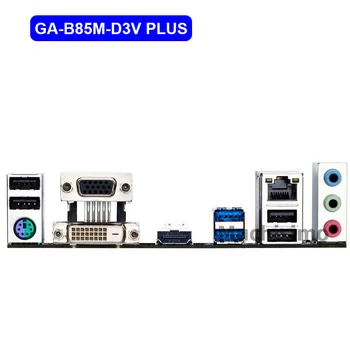 GIGABYTE GA-B85M-D3V Además de Escritorio de la Placa base B85 Socket LGA 1150 DDR3 32G Micro-ATX SATA III Original Reformado Placa base