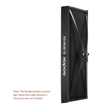 Godox FL-SF30120 caja de luz Kit con Rejilla de nido de abeja Paño Suave Bolsa de transporte para Godox FL150R Flexible de Luz LED Roll-Flex Luz de Foto