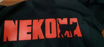 Haikyuu Nekoma de la Escuela secundaria Kuroo Tetsurou Cosplay de la Camiseta de Anime Top de Manga Corta T-shirt