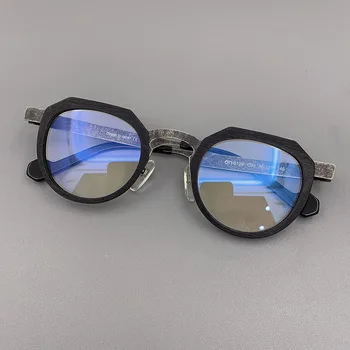 Hecho A Mano Retro Gafas De Marco Hombres Mujeres 2020 Vintage Irregulares De Los Ojos Gafas De Prescripción Óptica De Gafas De Marcos De Gafas De Oculos