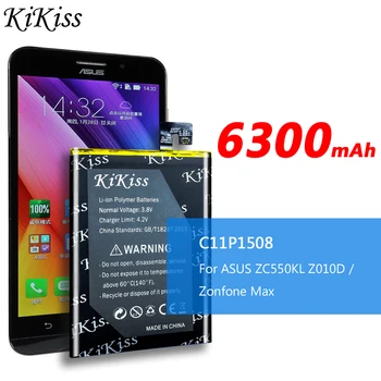 Herramienta gratuita 6300mAh de la Batería del Teléfono C11P1508 Para ASUS Zenfone max 5000Z C550KL ZC550KL Z010AD Z010DD Z010D Z010DA +Track NO.