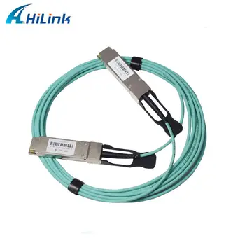 HiLinkTech 40G QSFP-40G-AOC Activo 2M de Cable Óptico de la fibra multimodo OM3, 850nm QSFP AOC cable