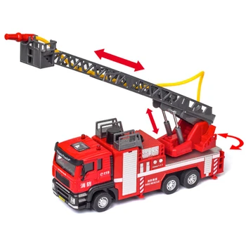 HOBEKARS 1:50 Diecast Modelo de Coche a los Niños de Simulación de Control de Incendios Camiones Autos de juguete de Aleación de Metal, Juguetes, Vehículos Para Niños Chicos Regalos