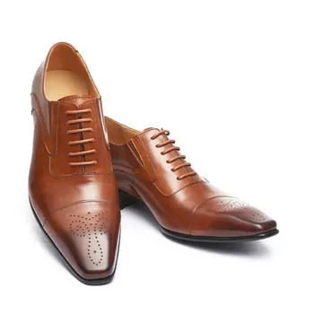 Hombre de Negocios, Macho Zapatos de los Hombres de la Moda de la Boda Vestido Formal de los Zapatos de Cuero de Lujo de los hombres de la oficina de sapato social masculino parte sh