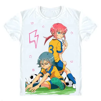Inazuma Eleven GO 2 Chrono Stone Camisetas Multi-estilo de Manga Corta Camisetas de IR Inazuma Irebun IR Tenma Matsukaze Cosplay Camisa