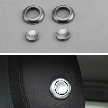 Interior del coche Reposacabezas Interruptor de la Cubierta del Botón de Recortar Coche Estilo Accesorios para el Range Rover Evoque 2020