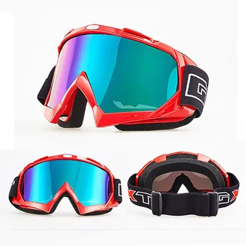 Invierno De Motocross Gafas A Prueba De Viento Casco De Moto Gafas De Moto Protección De La Motocicleta Motos De Esquí, Motos De Nieve Snowboard
