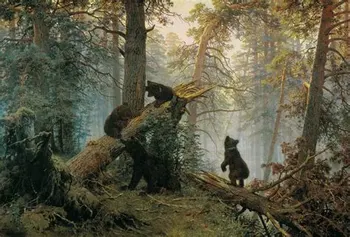 Ivan Shishkin Mañana En Un Bosque De Pinos De 1889