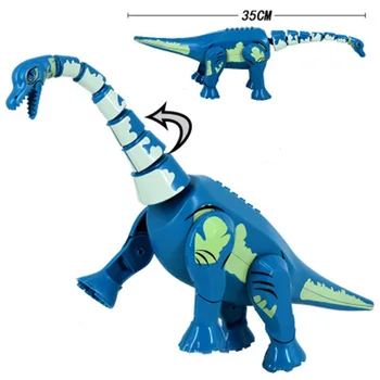 Jurassic Brachiosaurus Dinosaurios Modelo De La Figura Bloques De Construcción, Bloques De Construcción De Juguetes Para Los Niños
