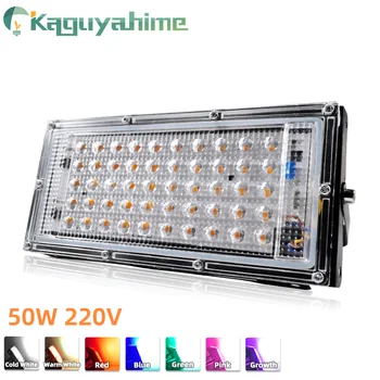 Kaguyahime Proyector de LED Impermeable IP65 Reflector de Iluminación 220V 240V de la Luz de Inundación de la Calle Jardín de la Lámpara de 50W al aire libre LLEVÓ la Luz del Punto