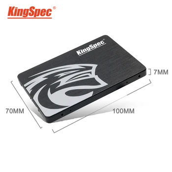 KingSpec SSD de 120GB de 180 gb 360GB SSD SATA3 SSD de DISCO Interno de la Unidad de Estado Sólido SSD de 2,5 Pulgadas Unidad de Disco Duro Para PC de Escritorio del ordenador Portátil