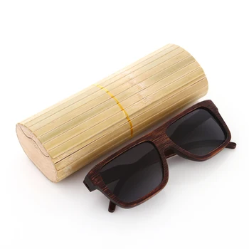 KITHDIA de Madera Gafas de sol de los Hombres de la Marca del Diseñador Polarizadas de Conducción Gafas de sol de bambú de Madera Marcos de Anteojos Oculos De Sol Feminino