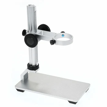 La Aleación de aluminio de Soporte del Titular Microscopio Universal del Soporte de USB Portátil de Electrónica Digital de la Tabla de Microscopios Para G600