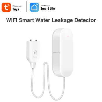 La Automatización inteligente del Hogar Inteligente de Agua Sensor de Alarma Wi-Fi Detector TUYA la Vida Inteligente de Fugas de Agua Sistema de Alarma de Seguridad