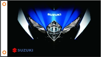 La bandera de la Motocicleta banner SUZUKI Moto bandera 3x5ft Poliéster 04