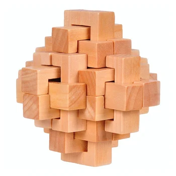 La madera del Cubo Rompecabezas de rompecabezas de Juguete Juegos para Adultos / Niños