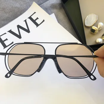 La Marca De Lujo De La Vendimia Piloto De Gafas De Sol De Las Mujeres De 2020 De La Moda Nueva De Conducción De Gran Tamaño Gafas De Sol De Mujer Los Hombres De Gran Diseño Único Tonos