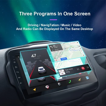 La Radio del coche Autoradio para Chrysler Aspen 300C 2004-2011 Multimedia Reproductor de DVD Estéreo de 9 Pulgadas No 2 Din Android 9.0 de Navegación GPS