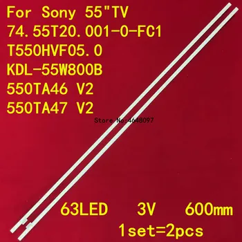 La Retroiluminación LED de la tira Para Sony 55