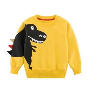 La Ropa de los niños de la Primavera de Nuevos Productos 2020 Niños Dinosaurio Suéter de Otoño de dibujos animados Tops de Manga Larga de corea Moda Sweatershirt