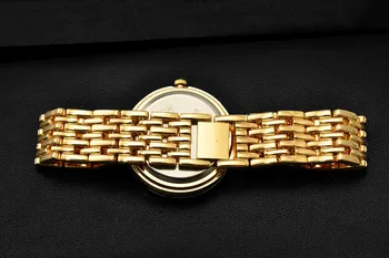 Las mujeres de los Relojes de Lujo Reloj de Oro Mujer SOXY Reloj de mujer Relojes de Vestir de Cuarzo Saati de acero inoxidable elegante ladie reloj de pulsera