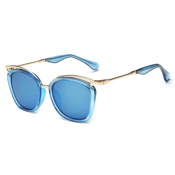 Laura de Hadas de la Marca del Diseñador de Gafas de sol de las Mujeres de color Azul/Rojo/Leopard/Verde/Blanco UV400 Cateye Gafas de sol gafas de sol mujer LF5292