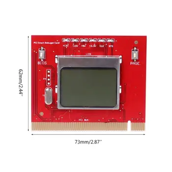 LCD PCI PC de alta calidad Equipo Analizador de Probador de Diagnóstico de la Tarjeta de