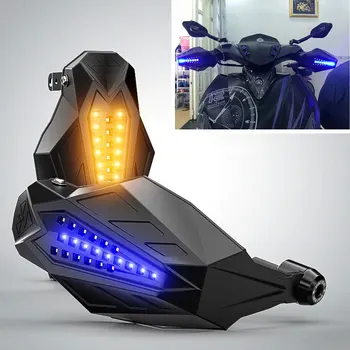 LED de la Motocicleta handguard Parabrisas de Motocross Pitbike de la Mano de los Guardias Para honda hornet cb600f bmw k1600 gt ktm exc 2017 honda nc750x
