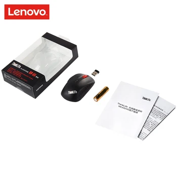 LENOVO Thinklife WLM200 Wireless Mini Mouse USB de Conexión Inalámbrica de 2.4 GHz Ratones Portátil Computadora de Escritorio 1500dpi Silencio Ratón