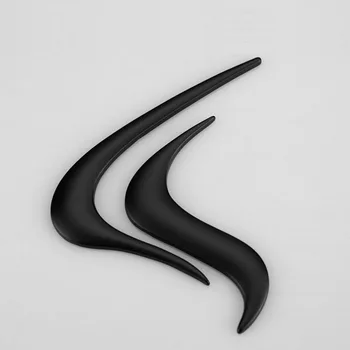 Llama de fuego de Metal Cromado de Zinc de Aleación de Coche de Estilo Insignia Emblema 3D etiqueta Engomada de la Fresca Decoración de Calcas para Mitsubishi Lancer Casa Virage EVO