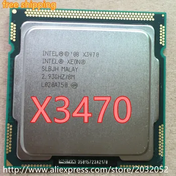 Lntel X3470 Quad Core 2.93 GHz LGA 1156 95W 8M Cache de Escritorio CPU igual i7 870 scrattered piezas (trabajo Libre de gastos de Envío)