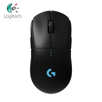 Logitech G PRO Wireless Gaming Mouse RGB Modo Dual con el HÉROE de 16K DPI Sensor de velocidad de la luz Láser Ratón Gamer POWERPLAY Compatible