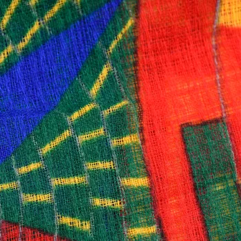 Los estados de la nueva 2018 eólico nacional de restauración de antiguas formas ms bufanda círculo impreso algodón y lino bufanda chal mayorista