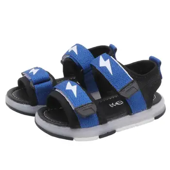 Los niños Led Sandalias de Luz hasta los Niños Zapatos de Verano Brillante Sport Sandalias para Niños y Niñas Intermitente Suave zapatos de playa para Niño