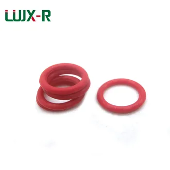 LUJX-R O el Sello del Anillo de 1.5 mm Rojo Junta de Silicona de Sellado de los Anillos de Ajuste VMQ O-Ring Arandela OD 11/13/16/19/20/22/23mm O Tipo de Anillo de Sello