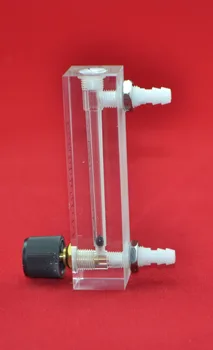 LZQ-6 2-20LPM medidor de flujo de aire ( LZQ de gas medidor de flujo)con la válvula de control de Oxígeno conectrator ,se puede ajustar el flujo de