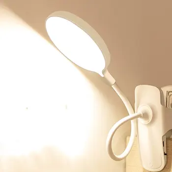 Lámpara De Mesa, Lámpara De Escritorio Led De La Lámpara Táctil Clip De Escritorio Recargable Usb Flexible De La Mesa De Luz De La Noche, Las Luces De La Oficina En Casa
