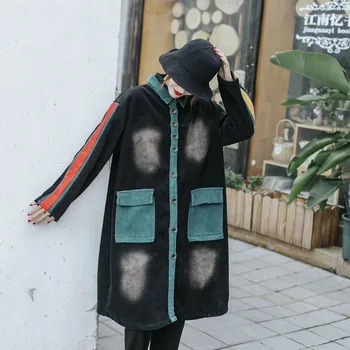 Max LuLu 2019 De La Moda Coreana De Invierno De Las Señoras De Punk Ropa De Mujer De Pana Largos Abrigos Vintage De Piel Caliente Más El Tamaño De La Cazadora