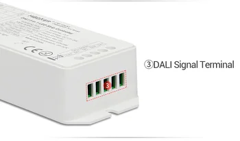 MiBoxer DL5 DALI 5 EN 1 regulador de Luminosidad Para RGB/RGBW/RGBWW o RGB+CCT de la Tira del LED