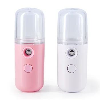 Mini Nano Facial Pulverizador de Cara Vaporizador Humidificador de Carga USB Portátil Hidratante Hidratante Anti-envejecimiento Cuidado de la Piel de las Herramientas de