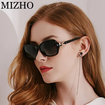 MIZHO 2020 Pequeño Frame Gafas de sol de las Mujeres Oval de la Marca del Diseñador de la cara Pequeña Sexy Señoras de la Vendimia Gradiente de Gafas Retro Tonos