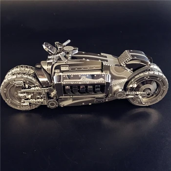 MMZ MODELO NANYUAN de Metales 3D kit de modelo Dodge Tomahawk CONCEPTO de la MOTOCICLETA de la Asamblea Modelo de BRICOLAJE 3D, Corte Láser Modelo de rompecabezas juguetes de regalo