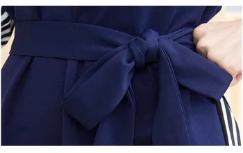 Moda de verano de las mujeres embarazadas lactancia materna vestido de cuello redondo de manga larga de algodón largo elegante caliente ropa de lactancia