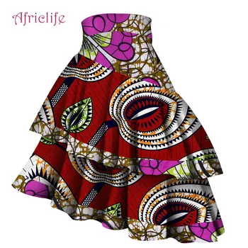 Más el Tamaño de Diarios Señora de Falda Corta Africana de Ropa de Dama Elegante de Impresión de Cera Precio de Fábrica Riche Estilo Femme Vestidos Mini WY4436