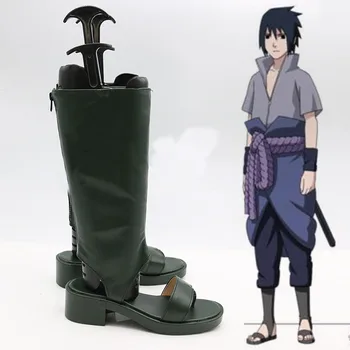 Naruto Uchiha Sasuke Cosplay Botas De Anime Zapatos De Customzied