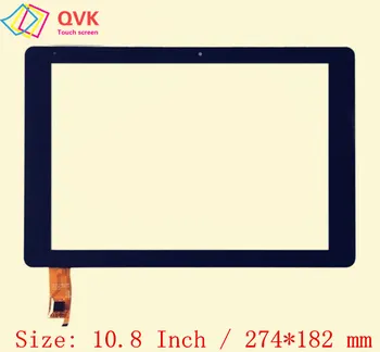 Negro de la pantalla táctil para la Chuwi HI10 más CWI527 Tablet Pc HSCTP-769B(C189)-10.8-GSL3680-V1-FPC toque panle de envío gratis
