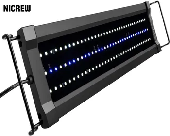 NICREW ClassicLED Gen2 Luz de Acuario de Dimmable LED del Tanque de Peces de Luz Con 2 Canales de Control de Blanco y Azul LED de la Planta Acuática de la Luz