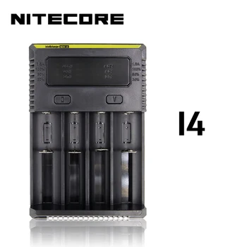 Nitecore i8 Nueva i4 i2 Cargador Inteligente De 8 Ranuras Total 4A de Salida Cargador Inteligente Para baterías Li-ion 18650 16340 10440 AA AAA 14500 26650