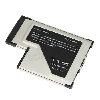 NUEVA notebook Express USB 3.0 tarjetas de Expansión ExpressCard de 54 deslizamiento Adaptador Convertidor
