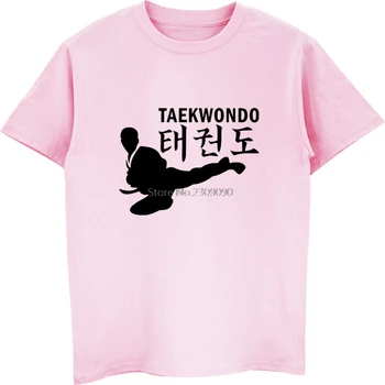 Nueva Patadas de Taekwondo de los Hombres T-shirt para Hombres de Algodón T Camisa de Verano Masculino Camisa de Manga Corta de Hip Hop Camisetas Tops Harajuku Streetwear